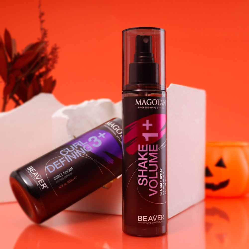 Сольовий спрей для волосся - Beaver Professional Magotan Shake Volume Sea Salt Spray фото 2