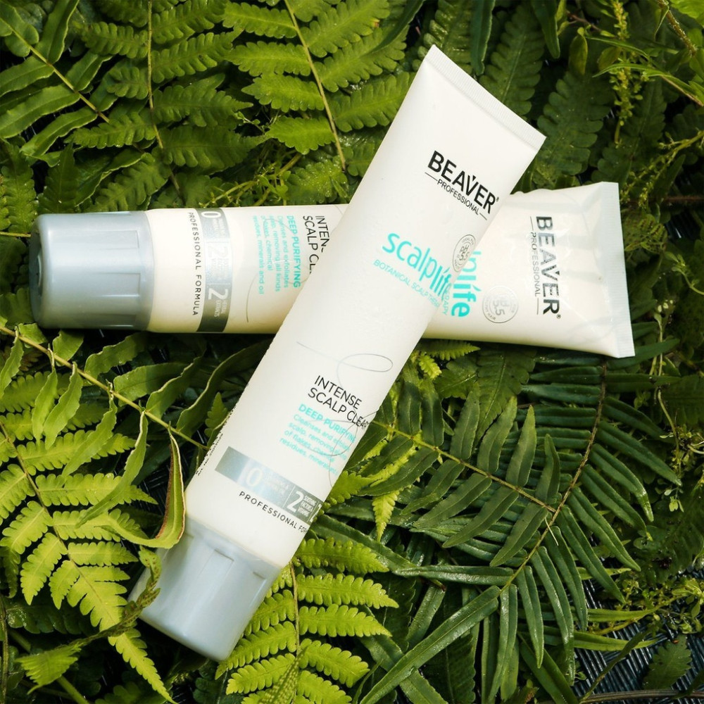 Пілінг для шкіри голови та волосся - Beaver Professional Scalplife Botanical Therapy Intense Scalp Clear 150ml фото 2