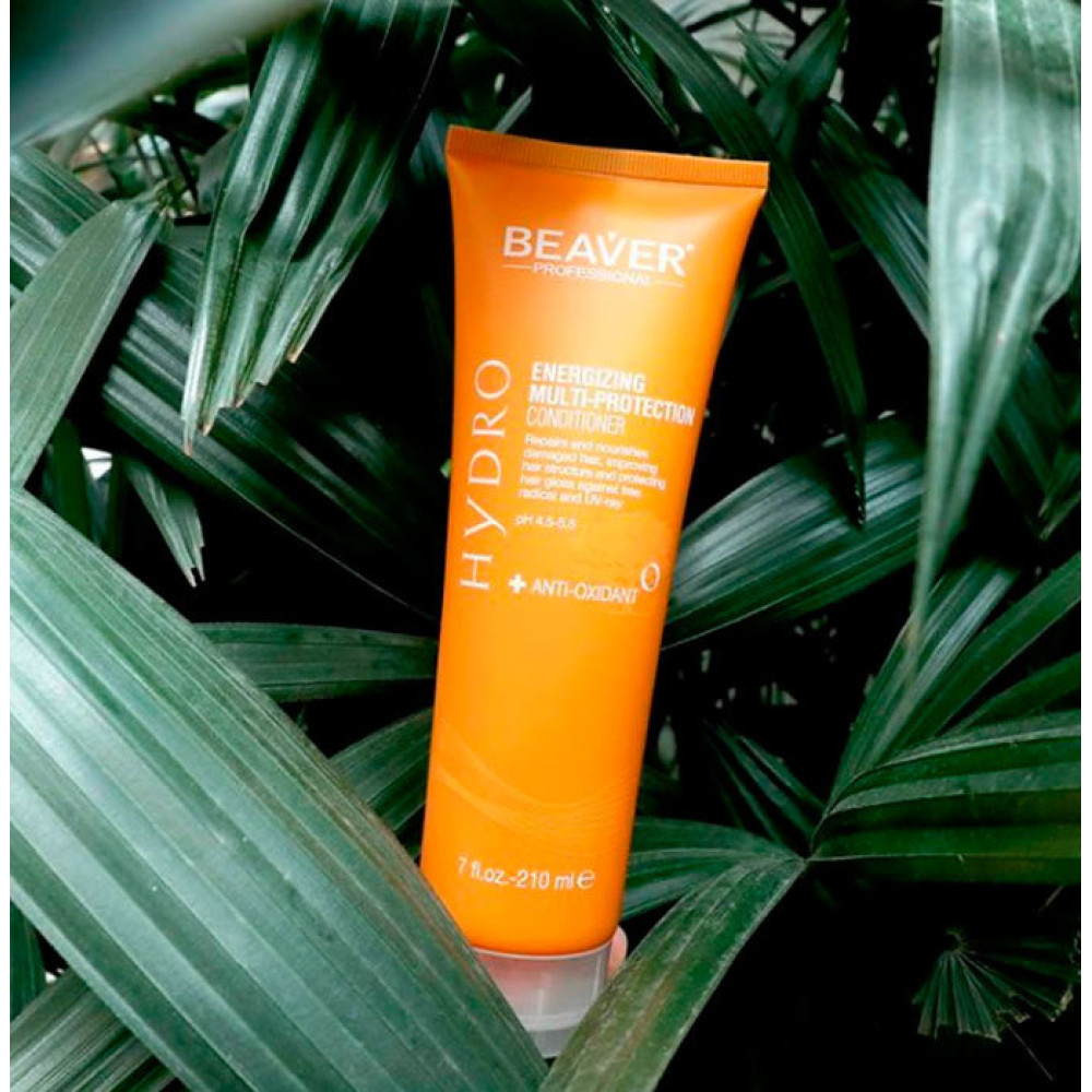 Живильний мульти-захисний кондиционер з УФ-фільтром - Beaver Professional Energizing Multi-Protection Conditioner фото 4