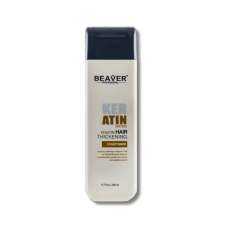 Кондиционер с кератином для густоты и уплотнения структуры волос - Beaver Professional Keratin System Conditioner