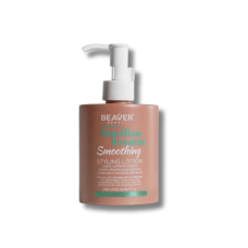 Крем с кератином для укладки и разглаживания волос с термозащитой - Beaver Professional Brazilian Keratin Smoothing Styling Lotion