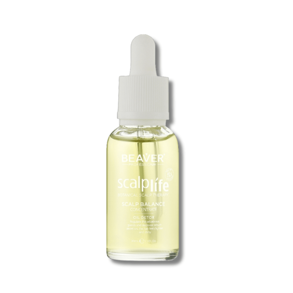 Лікувальний лосьйон для жирної шкіри голови та волосся - Beaver Professional Scalplife Scalp Balance Concentrate Oil Detox - Фото 1