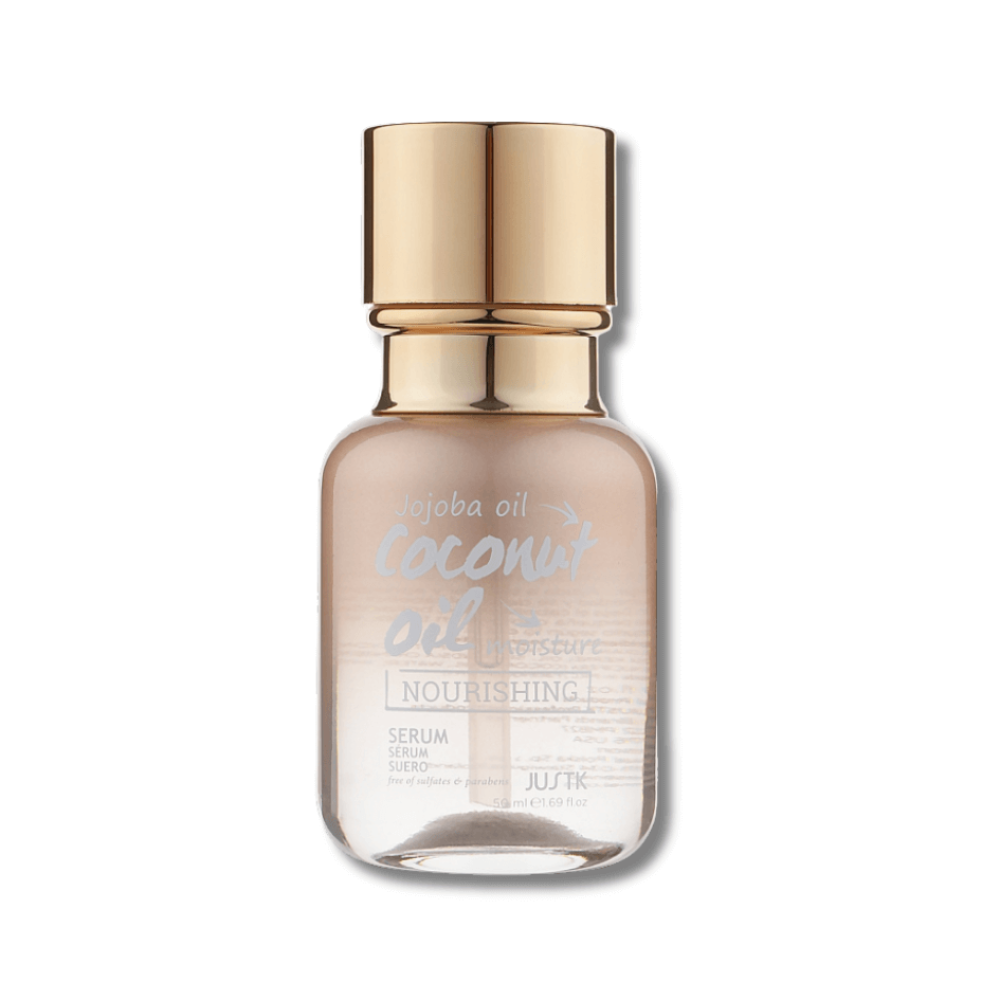 Олія для сухого та пористого волосся з кокосом та жожоба - Beaver JustK Coconut Oil Nourishing Serum - Фото 1