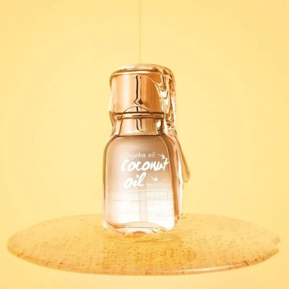 Масло для сухих и пористых волос с кокосом и жожоба - Beaver JustK Coconut Oil Nourishing Serum фото 2