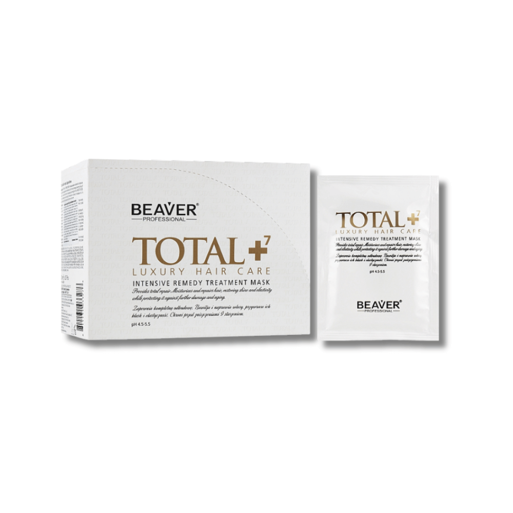 Омолаживающая маска для проблемных волос - Beaver Professional Total7 Luxury Hair Care 30ml*20pcs - Фото 1