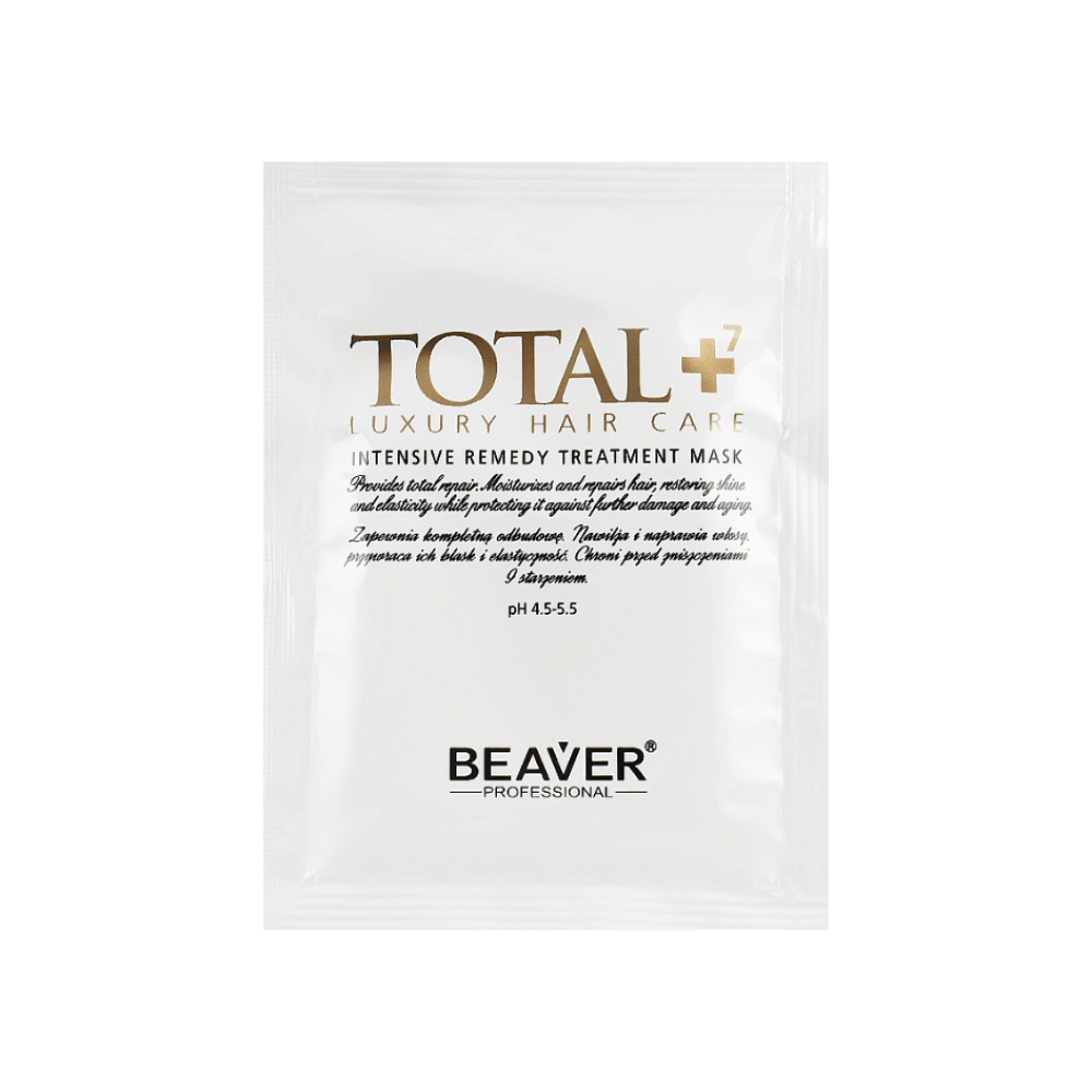 Омолоджуюча маска для проблемного волосся - Beaver Professional Total7 Luxury Hair Care 30ml*20pcs фото 5