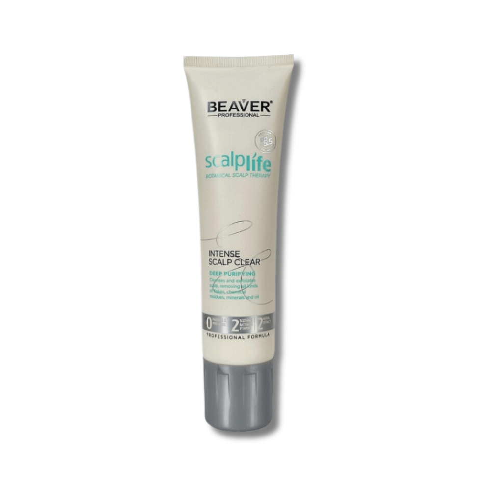Пілінг для шкіри голови та волосся - Beaver Professional Scalplife Botanical Therapy Intense Scalp Clear 150ml - Фото 1