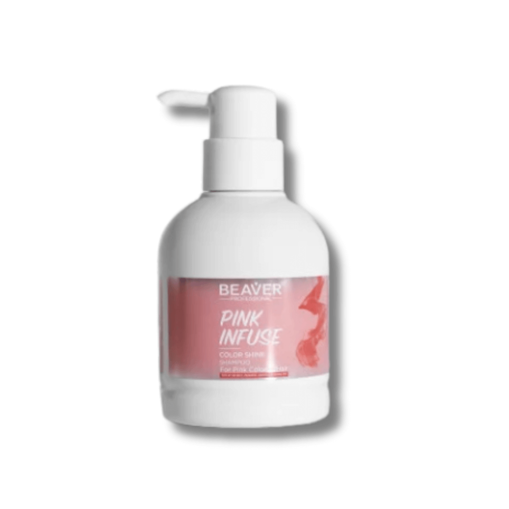 Шампунь для интенсивного ухода за волосами нежно-розовый - Beaver Professional Infuse Color Shine Shampoo Pink - Фото 1