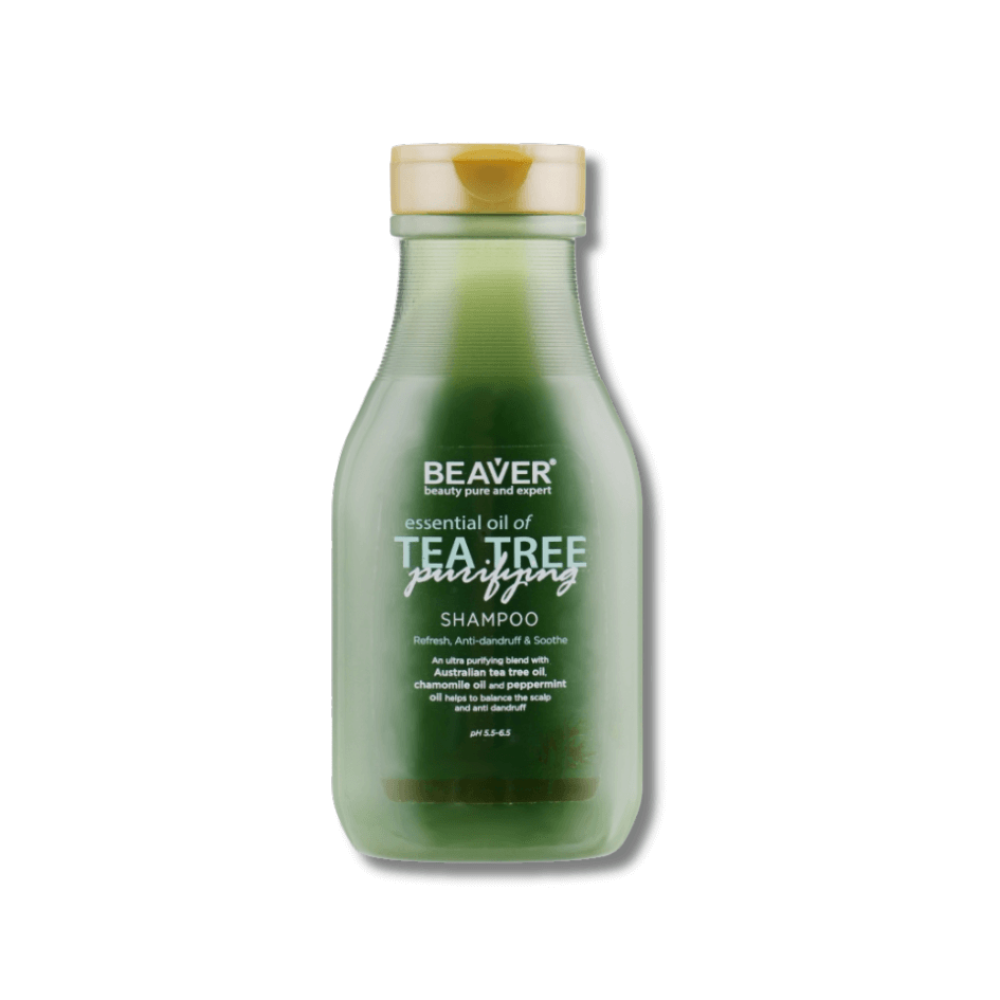 Шампунь для жирных волос с маслом чайного дерева - Beaver Professional Essential Oil of Tea Tree Shampoo - Фото 1