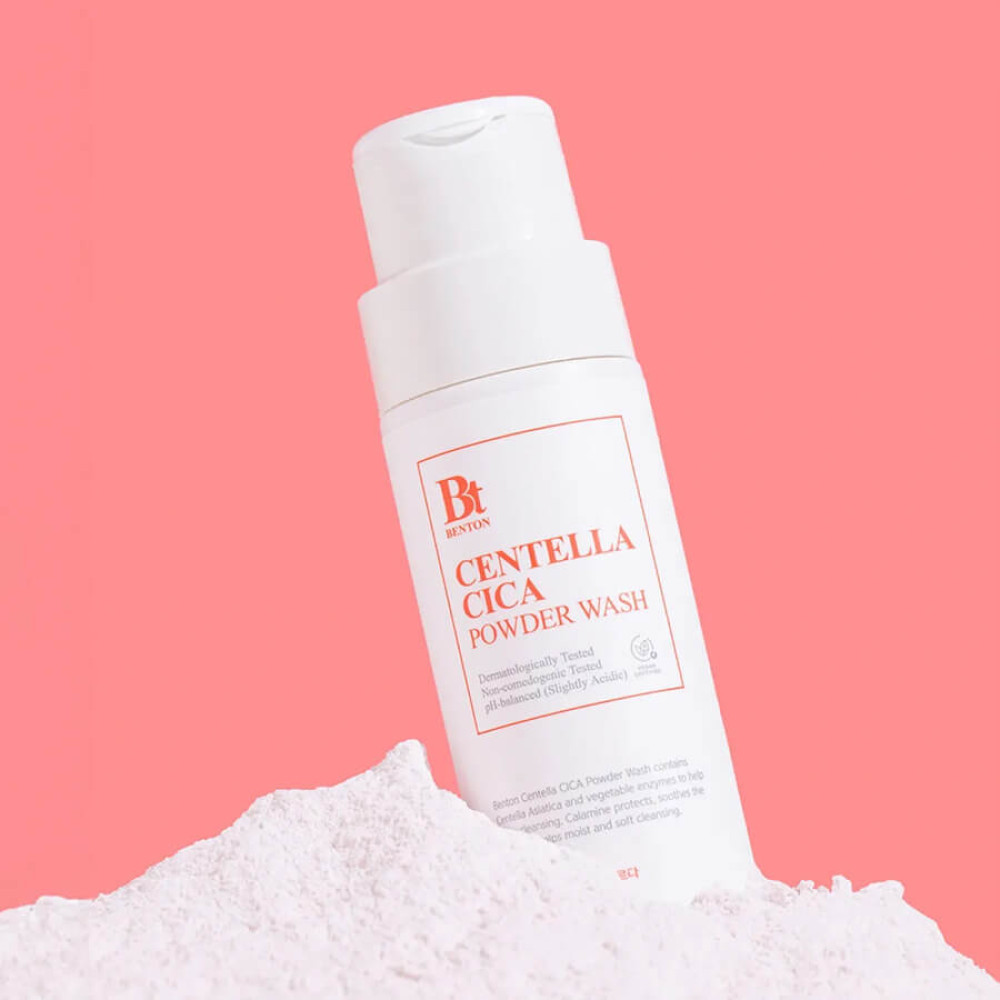 Ензимна пудра для вмивання з центелою - Benton Goodbye Redness Centella Powder Wash фото 4