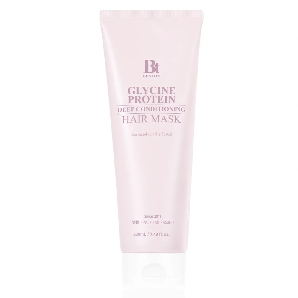 Глибоковідновлююча білкова маска для волосся з гліцином - Benton Glycine Protein Deep Conditioning Hair Mask фото 2