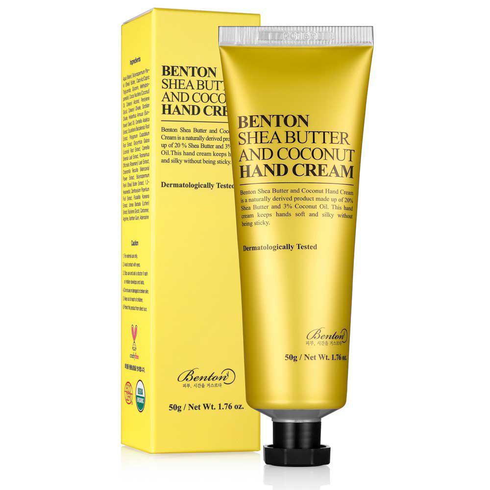 Крем для рук з маслом ши та кокосом - Benton Shea Butter and Coconut Hand Cream - Фото 1