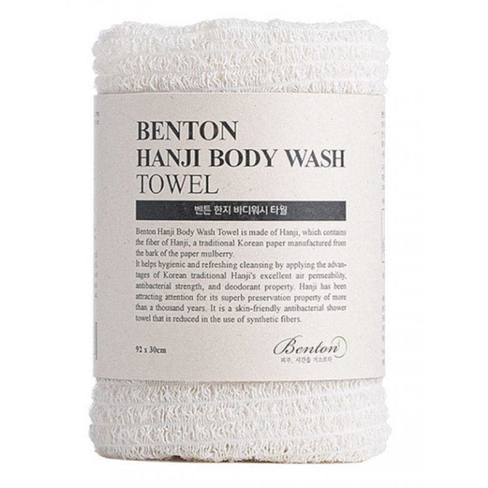 Мочалка-рушник для тіла - Benton Hanji Body Wash Towel - Фото 1