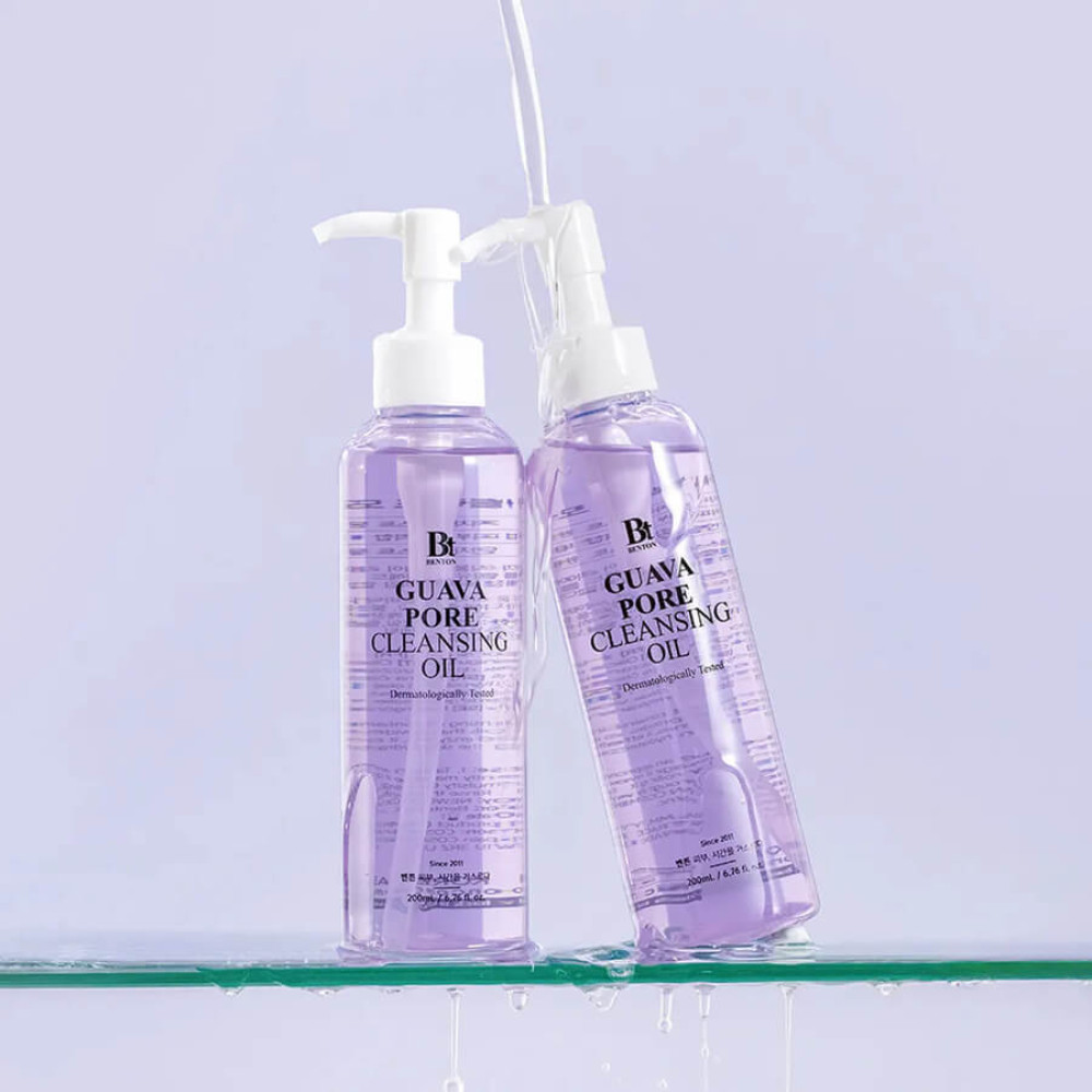 Очищувальна олія з екстрактом гуави - Benton Guava Pore Cleansing Oil фото 4