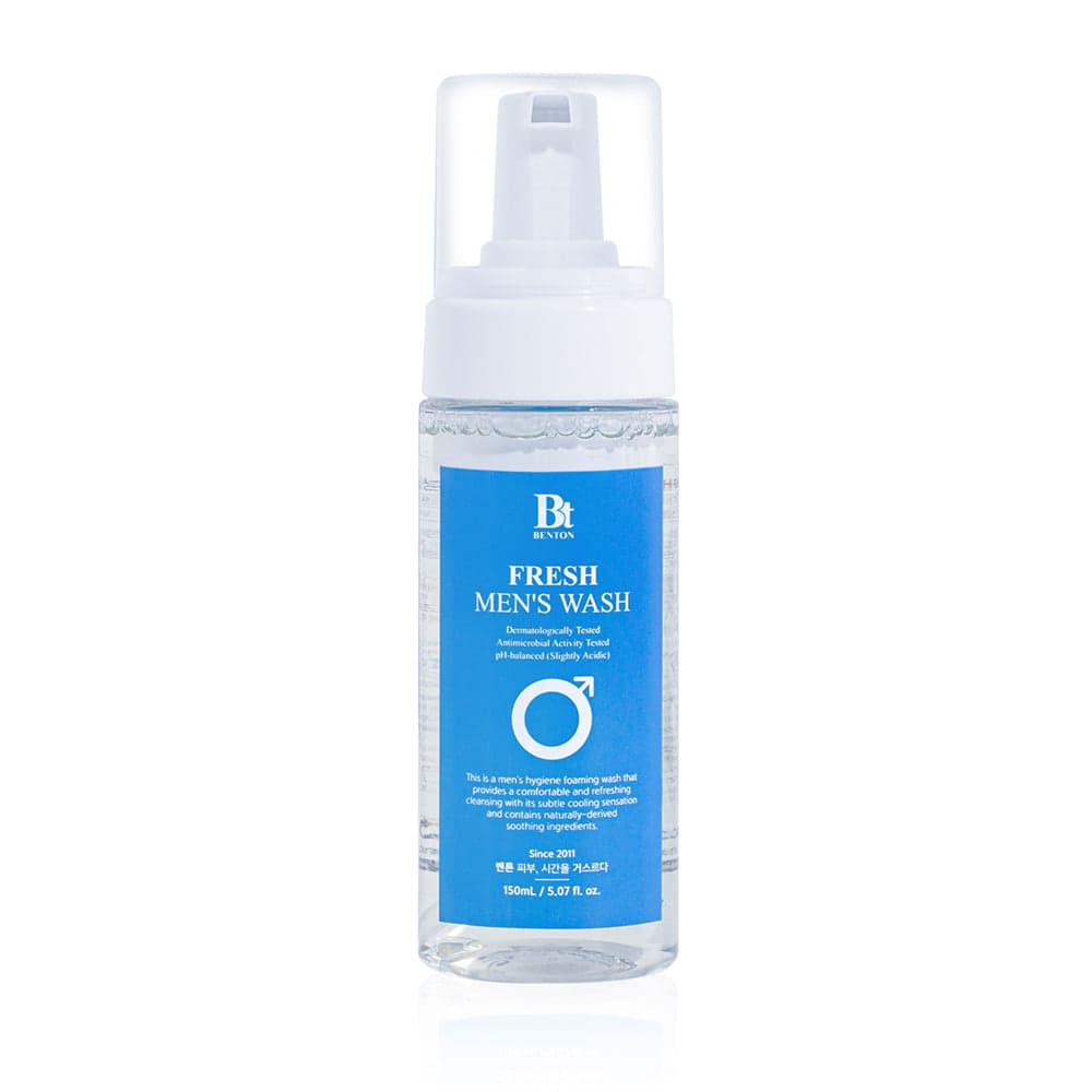 Освіжаюча пінка для інтимної гігієни чоловіків - Benton Fresh Men's Wash фото 2