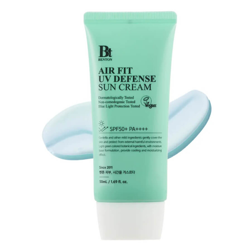 Сонцезахисний крем - Benton Air Fit UV defense Sun Cream SPF50+/PA++++ фото 2