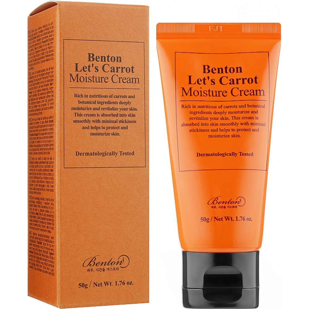 Увлажняющий крем - Benton Let`s Carrot Moisture Cream - Фото 1