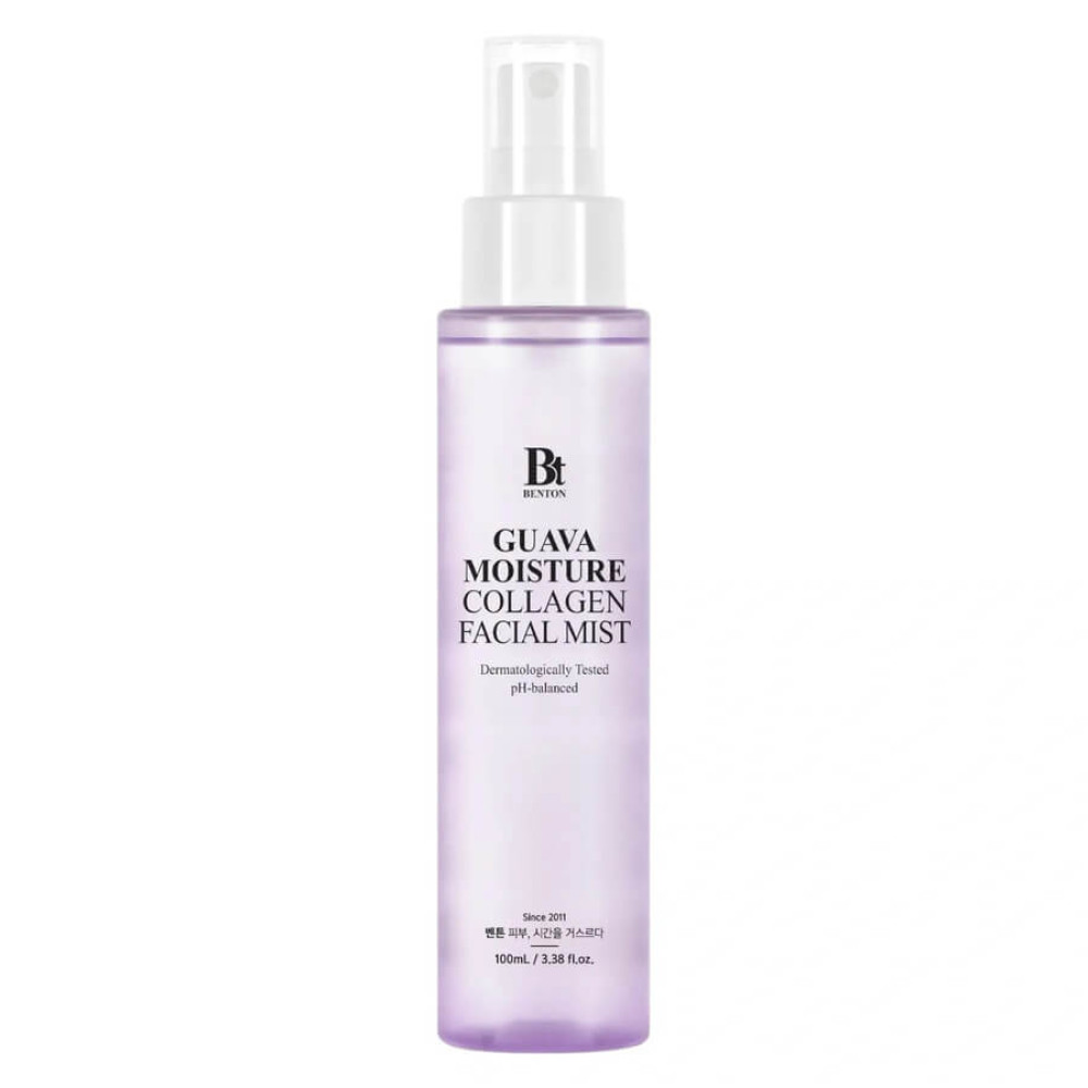 Зволожувальний спрей для обличчя з гуавою та колагеном - Benton Guava Moisture Collagen Facial Mist фото 2