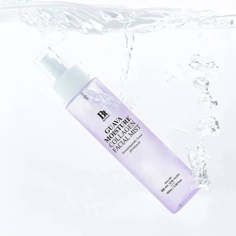 Зволожувальний спрей для обличчя з гуавою та колагеном - Benton Guava Moisture Collagen Facial Mist фото 4