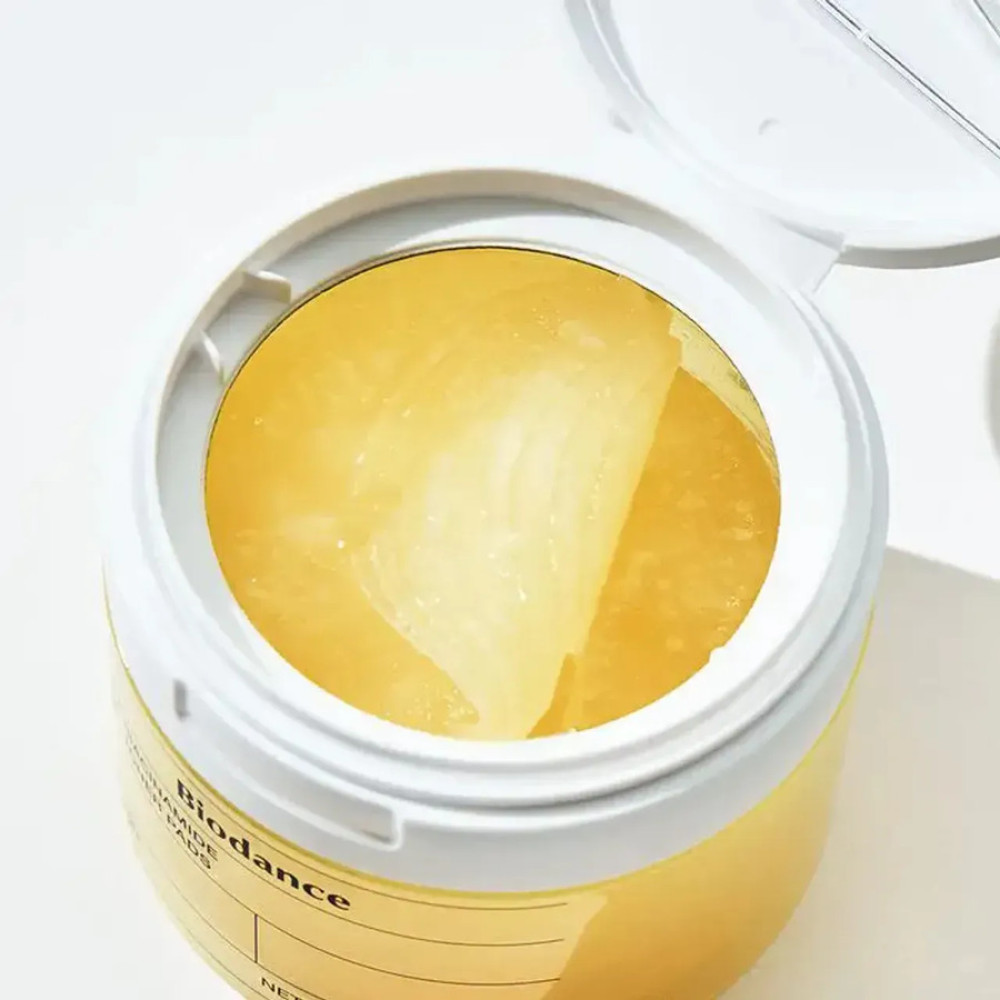 Гелеві пади для рівного тону - Biodance Vita Niacinamide Gel Toner Pad фото 4
