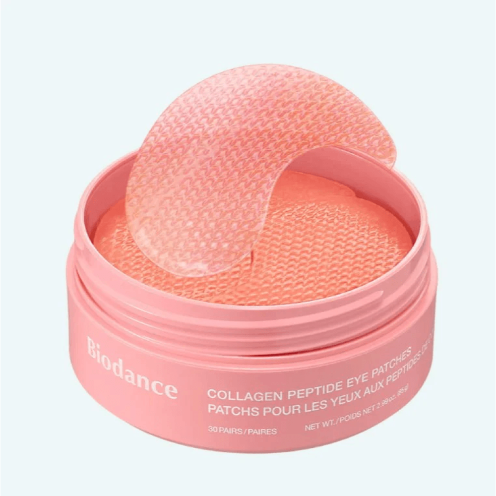 Гідрогелеві патчі для сяйва та молодості шкіри навколо очей - Biodance Collagen Peptide Eye Patches фото 2