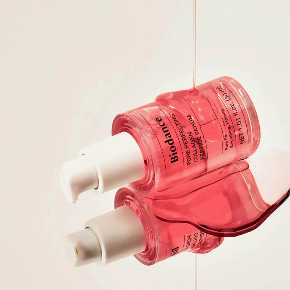Сироватка для розгладження пор з колагеном та пептидами - Biodance Pore Perfecting Collagen Peptide Serum фото 2