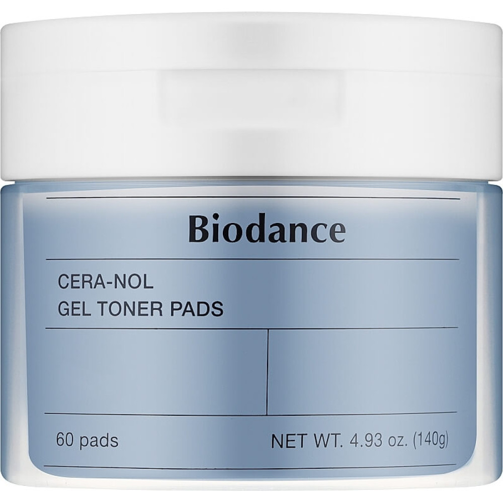 Зволожуючі заспокійливі педи гелеві для обличчя - Biodance Cera-nol Gel Toner Pads фото 4