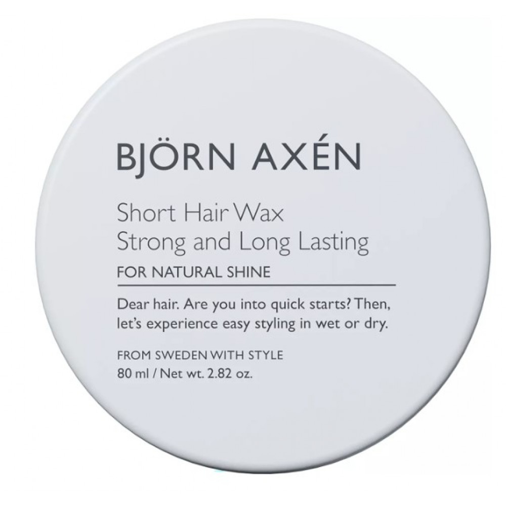 Воск для коротких волос - Bjorn Axen Short Hair Wax - Фото 1