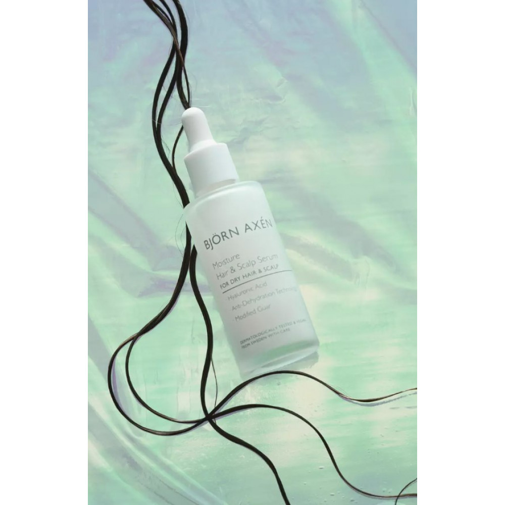 Зволожуючий серум для волосся та шкіри голови - Bjorn Axen Moisture Hair & Scalp Serum фото 4