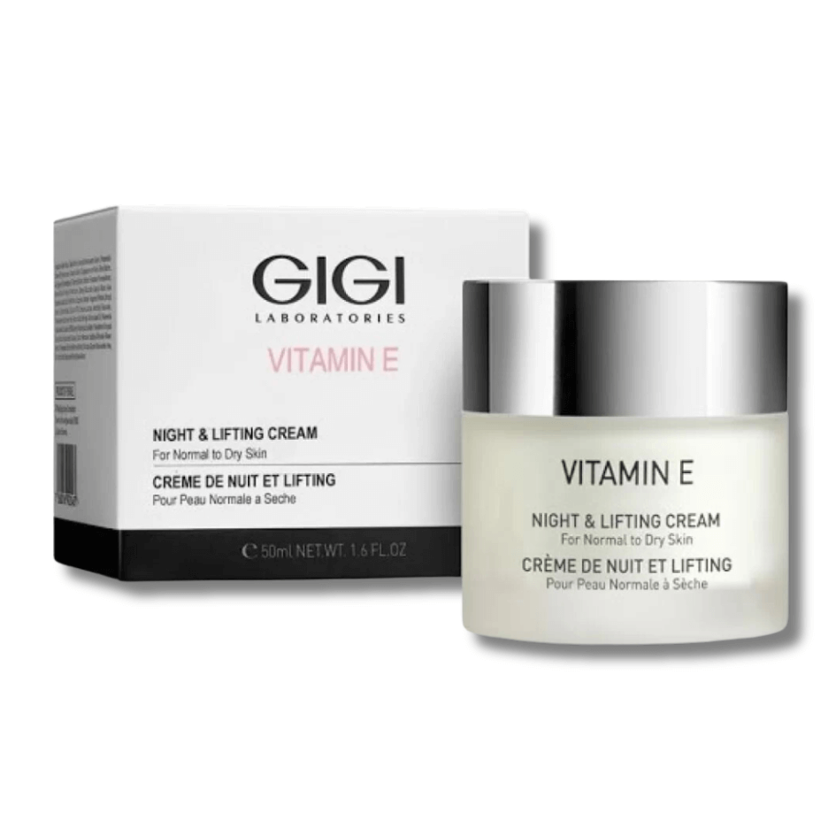 Антивозрастный уход: Средства для профилактики и борьбы с морщинами GIGI Vitamin E Night&Lifting Cream