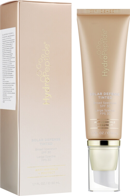 SPF защита HydroPeptide Solar Defense Tinted SPF 30