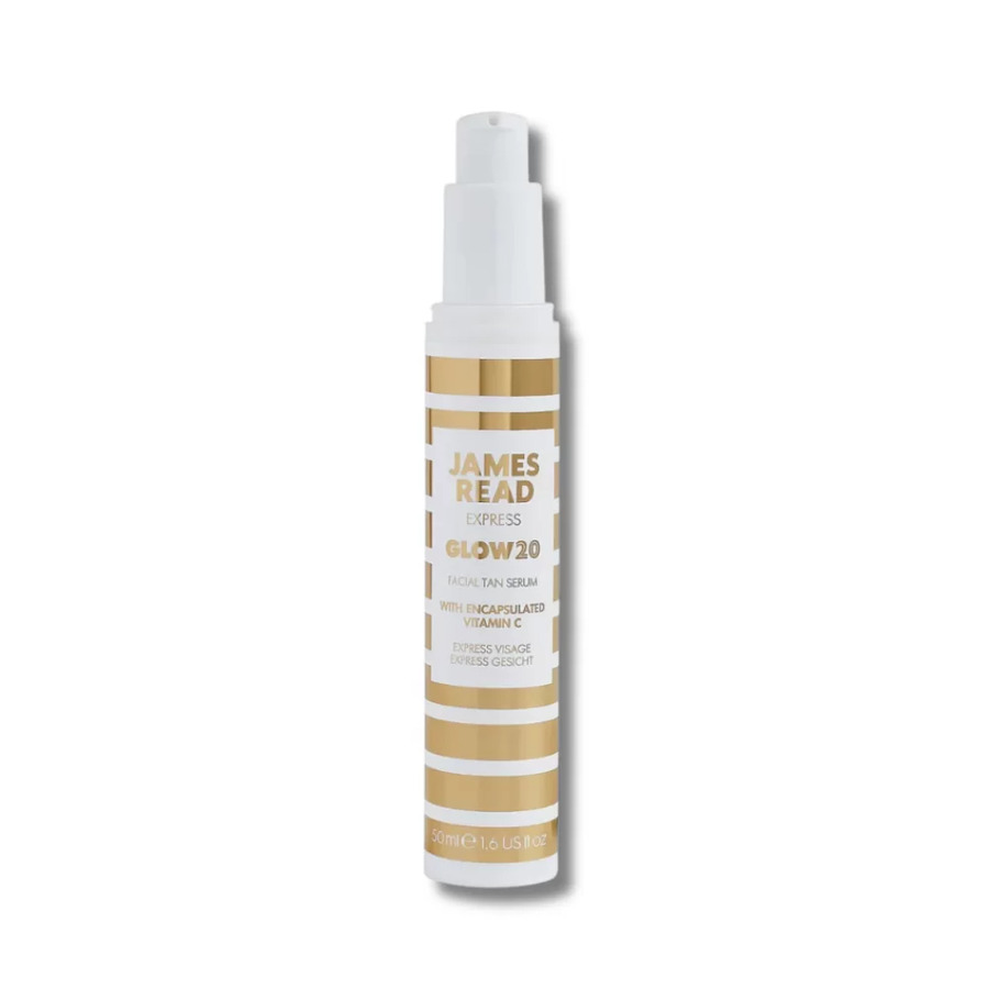 Как правильно подобрать автозагар? James Read Glow 20 Facial Tan Serum