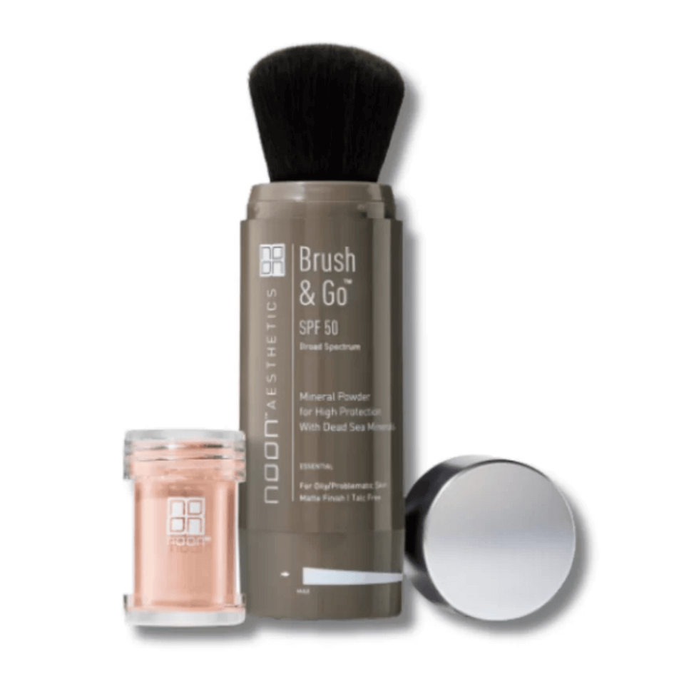 Как подобрать пудру и правильно её использовать? NOON Aesthetics «Brush & Go»