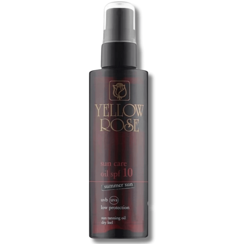 Как загорать в солярии? Yellow Rose Sun Care Oil SPF10 Summer Sun