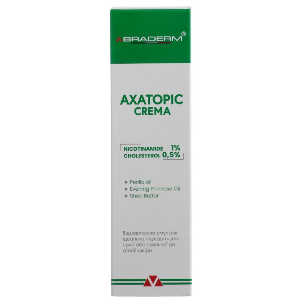 Заспокійливий крем для чутливої та сухої шкіри - Braderm Axatopic Cream фото 3
