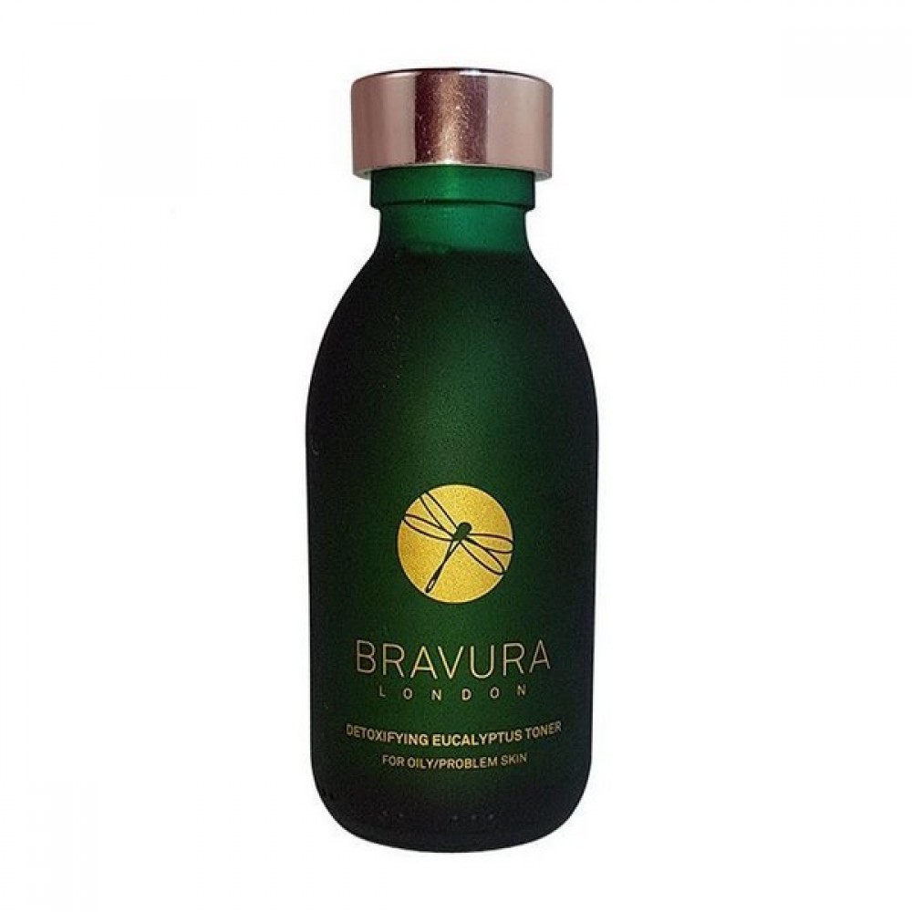 Тонер для обличчя - Bravura London Detoxifying Eucalyptus Astringent Toner 15% AHA/BHA - Фото 1