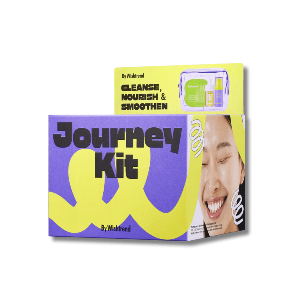 Набір мініатюр - By Wishtrend Smooth Skin Journey Kit - Фото 1