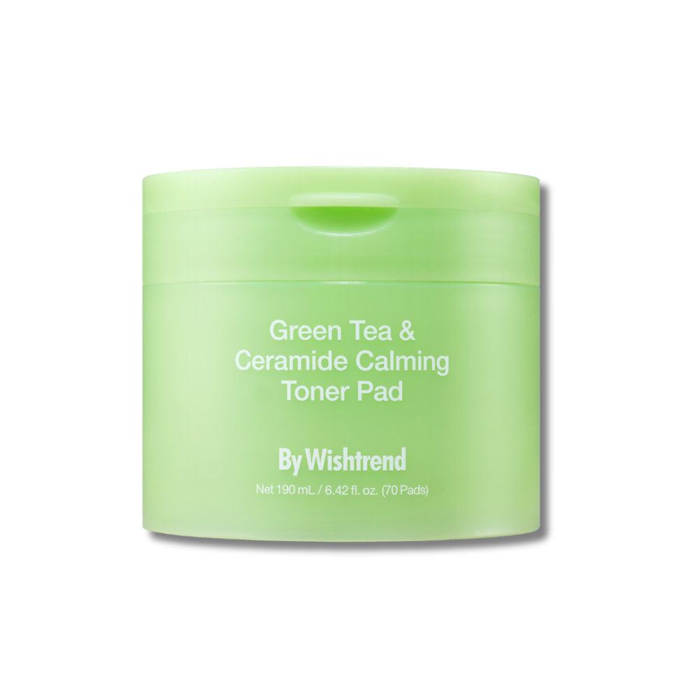 Заспокійливі тонер-пади - By Wishtrend Green Tea & Ceramide Calming Toner Pad фото