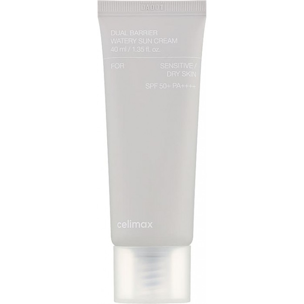 Солнцезащитный крем для сухой и чувствительной кожи - Celimax Dual Barrier Watery Sun Cream фото 2