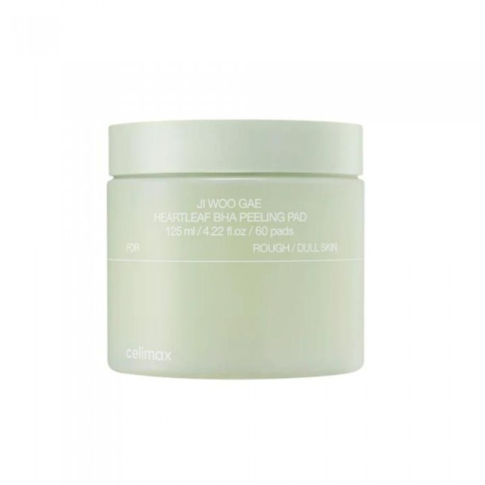 Отшелушивающие тонер-пэды для лица с мадекассосидом и BHA-кислотой - Celimax Heartleaf BHA Peeling Pad фото 2