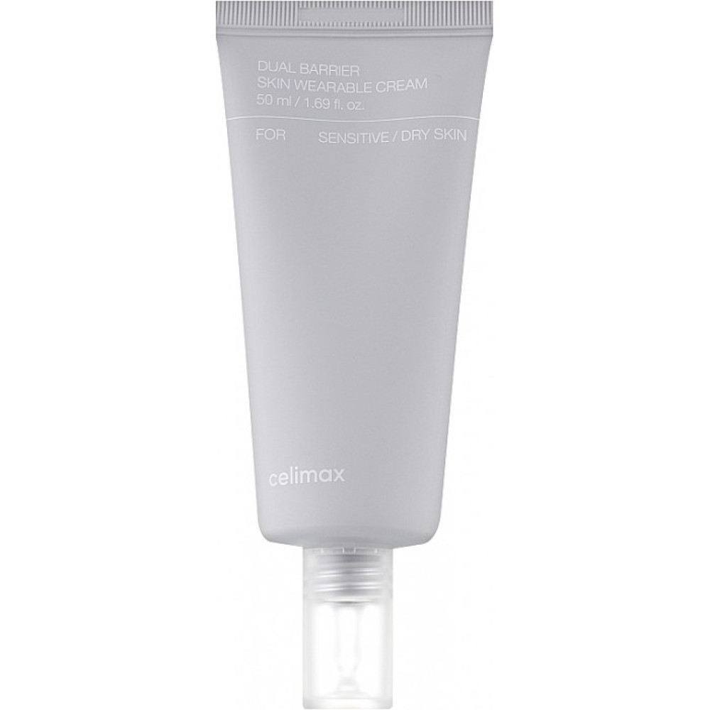 Відновлюючий крем для чутливої та сухої шкіри - Celimax Dual Barrier Skin Wearable Cream фото 4