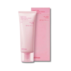 Вирівнюючий сонцезахисний крем для сяйва шкіри - Celimax Heart Pink Tone Up Sun Cream