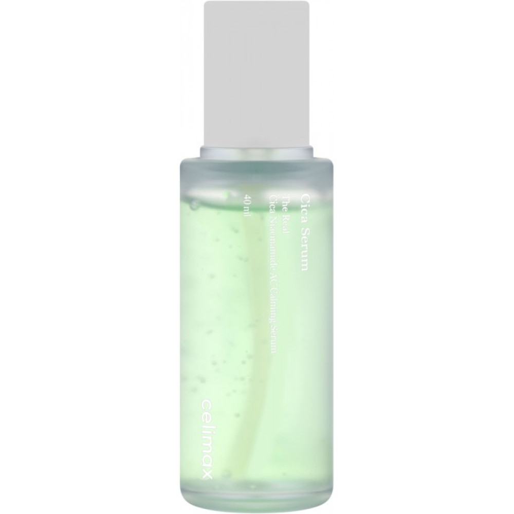 Заспокійлива сироватка з центелою та ніацинамідом - Celimax The Real Cica Niacinamide AC Calming Serum фото 4