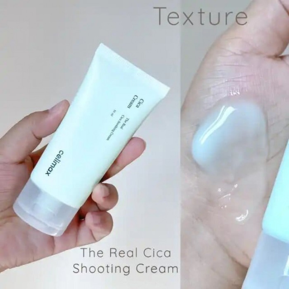 Успокаивающий крем для лица с центеллой азиатской - Celimax The Real Cica Soothing Cream фото 3