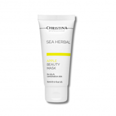 Яблочная маска красоты для жирной и комбинированной кожи - Christina Sea Herbal Beauty Mask Green Apple