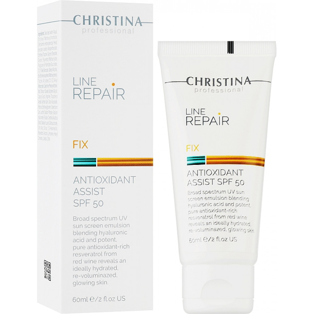 Антиоксидантний лосьйон з SPF 50 для обличчя - Christina Line Repair Fix Antioxidant Assist SPF 50 - Фото 1