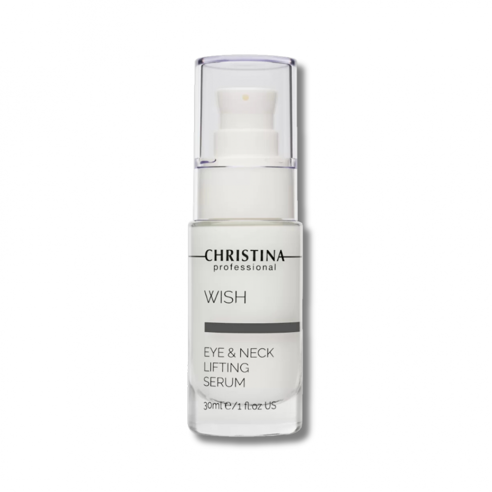 Сироватка для підтяжки шкіри навколо очей і шиї - Christina Wish Eye and Neck Lifting Serum  - Фото 1