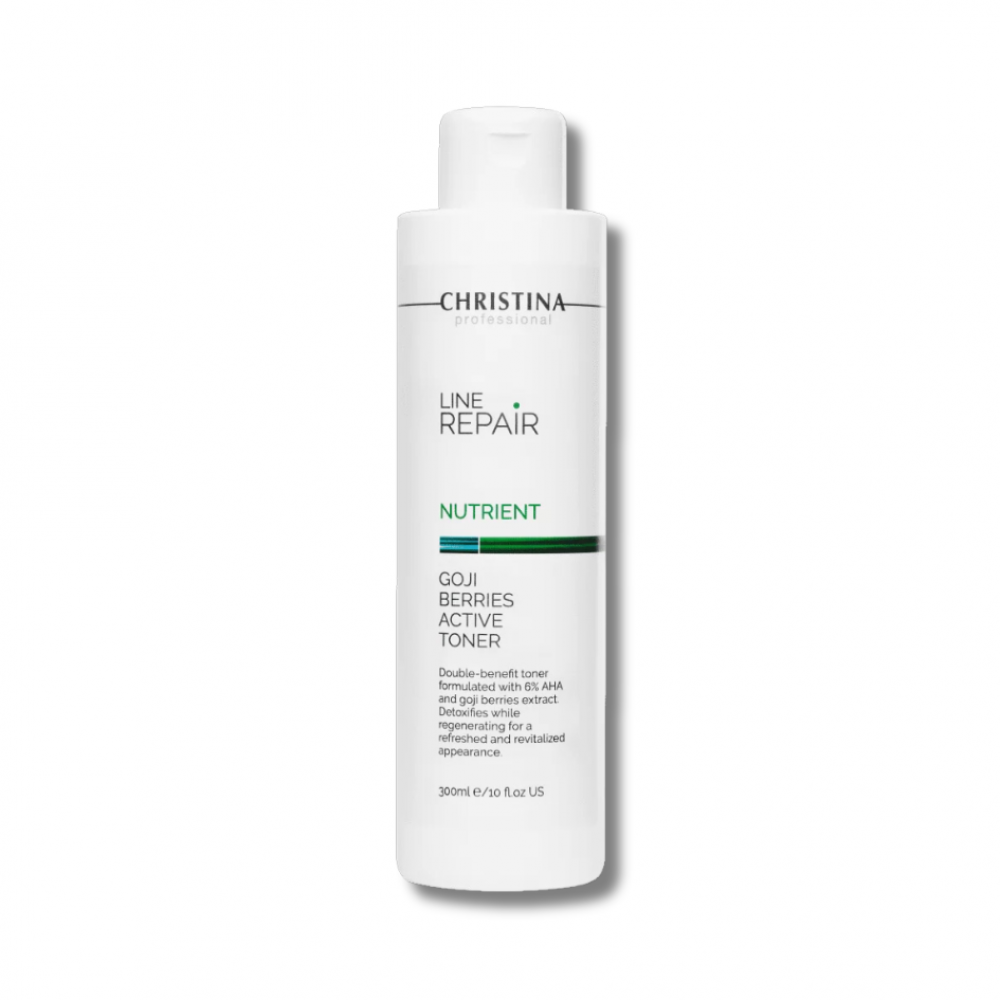 Тонік з ягодами годжі для обличчя - Christina Line Repair Nutrient Goji Berries Active Toner - Фото 1