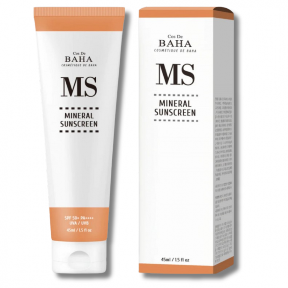 Минеральный санскрин - Cos De Baha Mineral Sunscreen SPF 50+ PA++++ - Фото 1