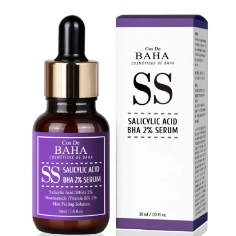 Сыворотка для лица - Cos De Baha Salicylic Acid BHA 2% Serum SS  - Фото 1